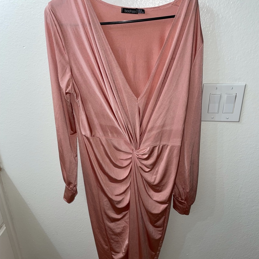 Maternity dress from boohoo